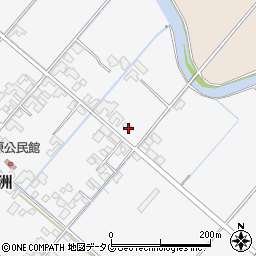 熊本県八代市鏡町貝洲946周辺の地図