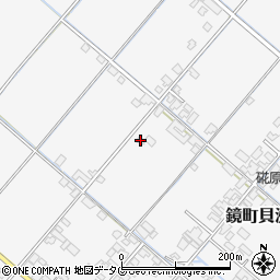 熊本県八代市鏡町貝洲1112周辺の地図