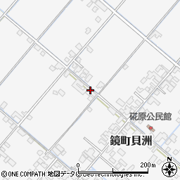 熊本県八代市鏡町貝洲1102周辺の地図