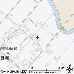 熊本県八代市鏡町貝洲956周辺の地図