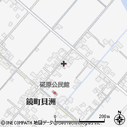 熊本県八代市鏡町貝洲900周辺の地図
