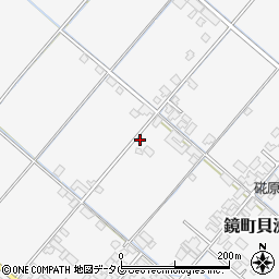 熊本県八代市鏡町貝洲1110周辺の地図