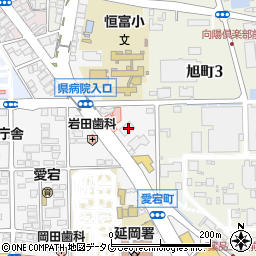 センコー商事株式会社　延岡営業所周辺の地図
