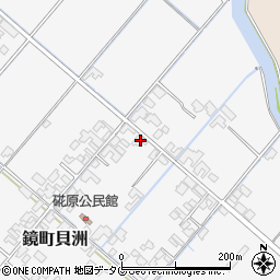 熊本県八代市鏡町貝洲908周辺の地図