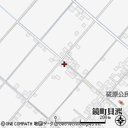 熊本県八代市鏡町貝洲1101周辺の地図
