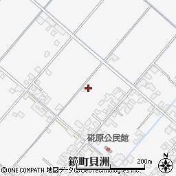 熊本県八代市鏡町貝洲1077周辺の地図