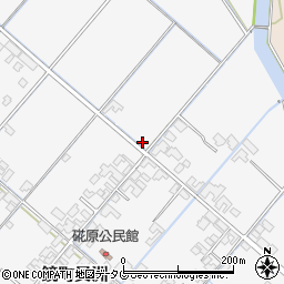熊本県八代市鏡町貝洲1058周辺の地図