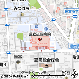 ファミリーマート県立延岡病院店周辺の地図