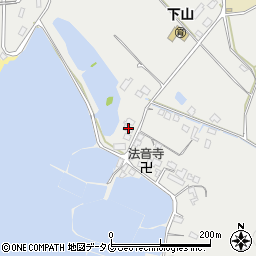 熊本県上天草市大矢野町維和5525周辺の地図