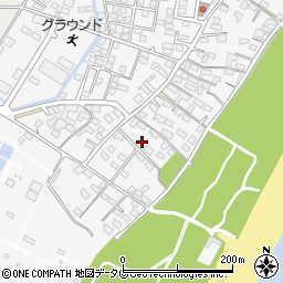宮崎県延岡市長浜町周辺の地図