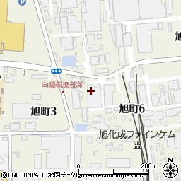 旭化成株式会社　延岡支社・旭化成ＯＢ会館周辺の地図