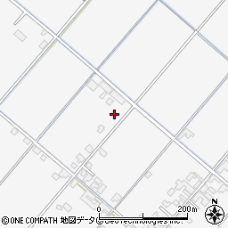 熊本県八代市鏡町貝洲1335周辺の地図