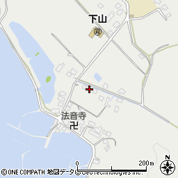熊本県上天草市大矢野町維和5524周辺の地図