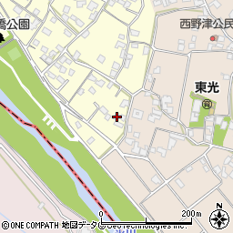 熊本県八代郡氷川町島地1428-1周辺の地図