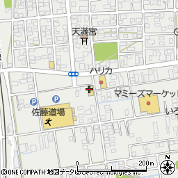 コスメドラッグファン　延岡店周辺の地図