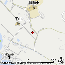 熊本県上天草市大矢野町維和5504周辺の地図