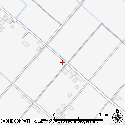 熊本県八代市鏡町貝洲1341周辺の地図