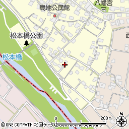 熊本県八代郡氷川町島地1315周辺の地図