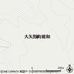 熊本県上天草市大矢野町維和周辺の地図