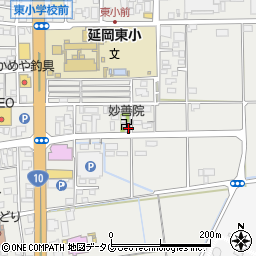 宮崎県延岡市出北5丁目15-23周辺の地図