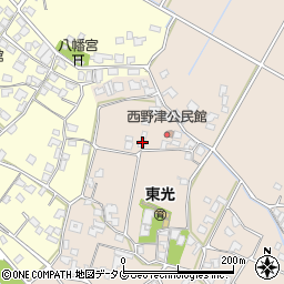 熊本県八代郡氷川町野津4528周辺の地図
