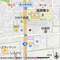 宮崎県延岡市出北5丁目18-3周辺の地図