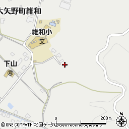 熊本県上天草市大矢野町維和1652周辺の地図