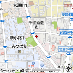 宮崎県延岡市大瀬町周辺の地図