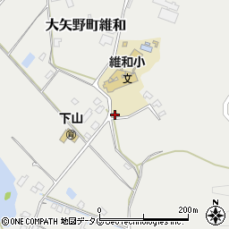 熊本県上天草市大矢野町維和1675周辺の地図