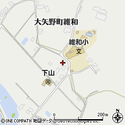 熊本県上天草市大矢野町維和1809周辺の地図