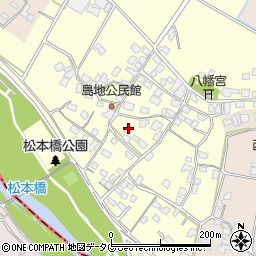 熊本県八代郡氷川町島地1269周辺の地図