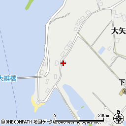 熊本県上天草市大矢野町維和5491-6周辺の地図