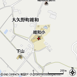 熊本県上天草市大矢野町維和1680周辺の地図