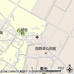 熊本県八代郡氷川町島地855周辺の地図