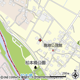 熊本県八代郡氷川町島地1142周辺の地図