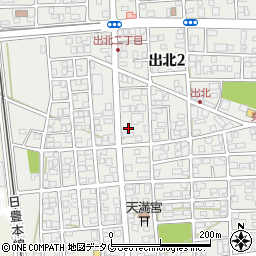 富田薬品株式会社　延岡営業所周辺の地図