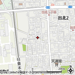 宮崎県延岡市出北2丁目26-4周辺の地図