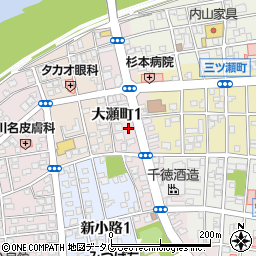 株式会社宮崎ガスサービスショップ周辺の地図