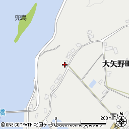 熊本県上天草市大矢野町維和1953周辺の地図