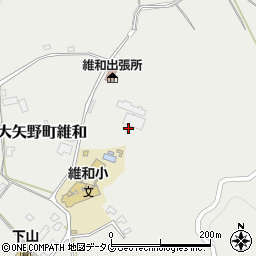 熊本県上天草市大矢野町維和1740-2周辺の地図