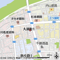 社団法人宮崎県ＬＰガス協会　延岡支部周辺の地図