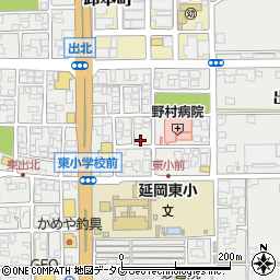 宮崎県延岡市出北5丁目5-16周辺の地図