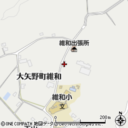 熊本県上天草市大矢野町維和1754周辺の地図