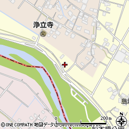 熊本県八代郡氷川町島地1541周辺の地図