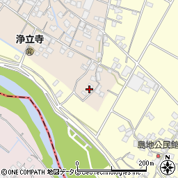 熊本県八代郡氷川町鹿島30周辺の地図