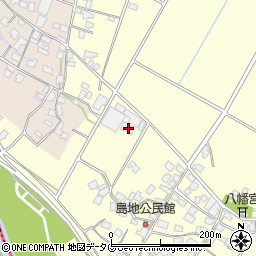 熊本県八代郡氷川町島地1116周辺の地図