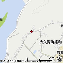 熊本県上天草市大矢野町維和1950周辺の地図