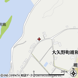 熊本県上天草市大矢野町維和1951周辺の地図