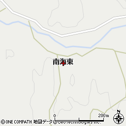 熊本県宇城市小川町南海東周辺の地図