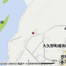 熊本県上天草市大矢野町維和1949周辺の地図